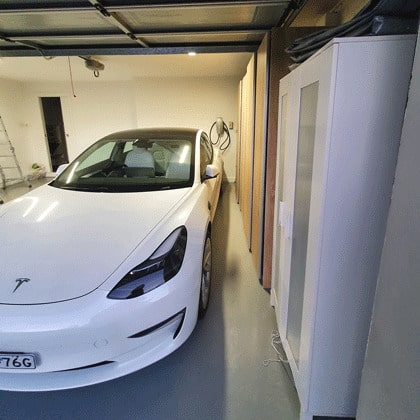 Electrical car charger installation
