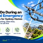 what to do during an electrical emergency safety steps for sydney homes