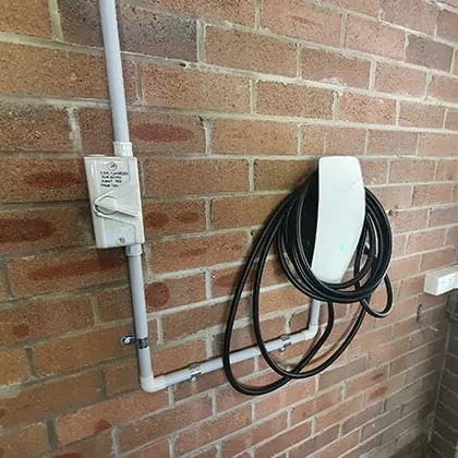 Tesla EV Car Charging Installation at Home