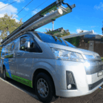 IZCO Electrical service van ready for emergency electrician work in Sydney