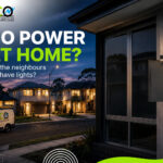 no power but the neighbours still have electricity